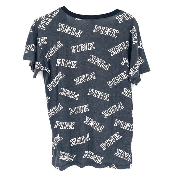 Victoria’s Secret PINK Short Sleeve VNeck T Shirt - Picture 2 of 3